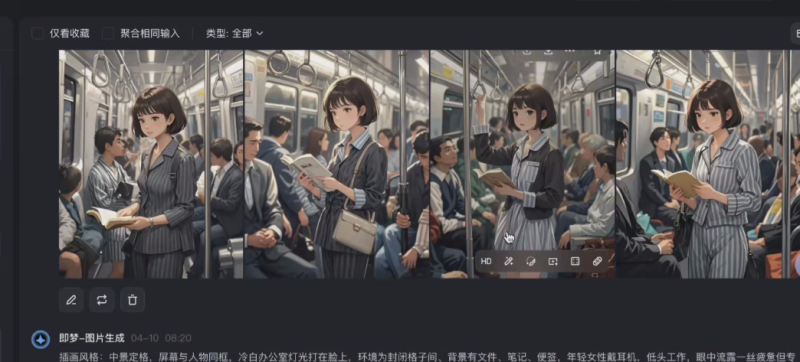 AI“宅居女生的一天”治愈系vlog动画视频，0成本制作有手就会-AI创作学习-提示词应用-短视频玩法野草AI资源学习网