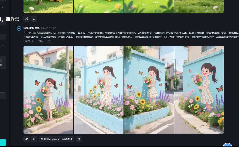 利用AI制作墙绘视频，单条视频19W点赞-AI创作学习-提示词应用-短视频玩法野草AI资源学习网