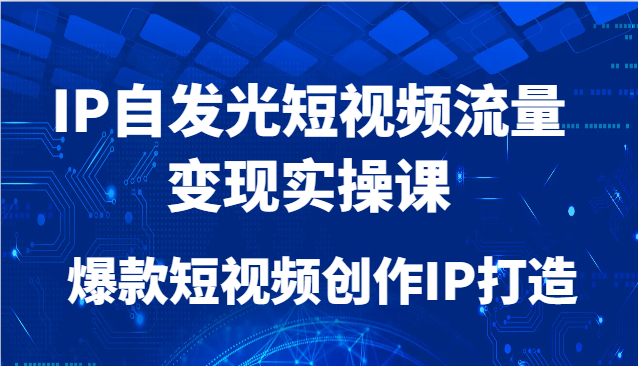 车车编导：IP自发光短视频流量变现实操课，爆款短视频创作IP打造-AI创作学习-提示词应用-短视频玩法野草AI资源学习网