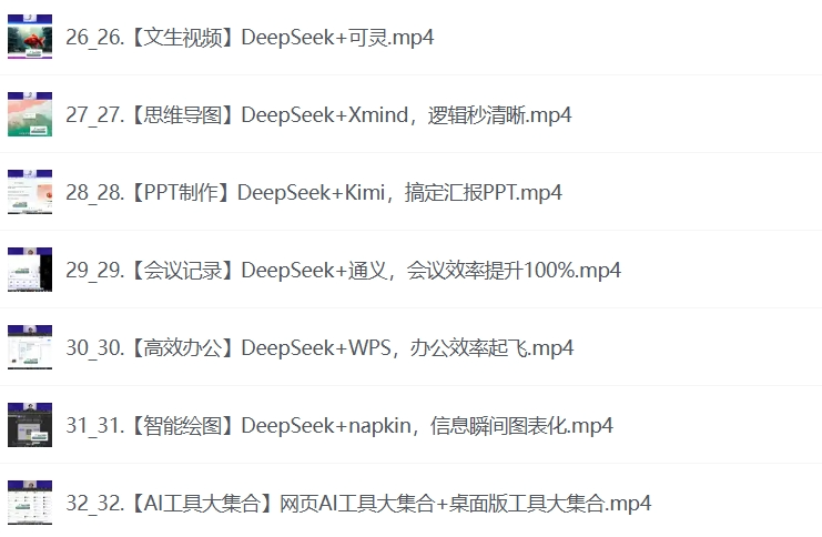 张琦&刘知白AI实操变现课，32节视频搞懂AI趋势-AI创作学习-提示词应用-短视频玩法野草AI资源学习网