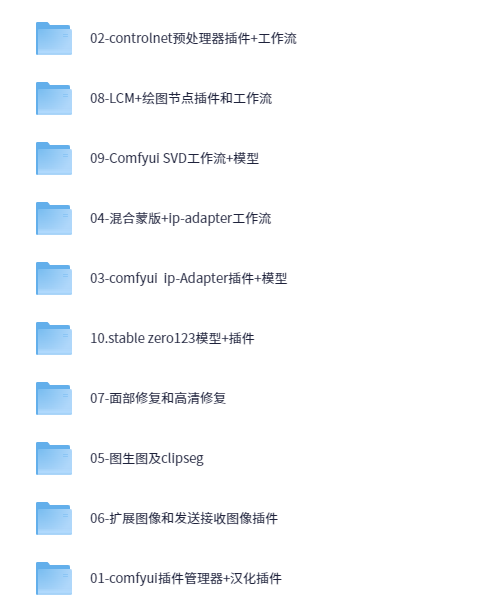 图片[3]-AI创作学习-提示词应用-短视频玩法B站精品课《AI-Comfyui工作流+FLUX模型视频教程合集（附配套课件）》-AI创作学习-提示词应用-短视频玩法野草AI资源学习网