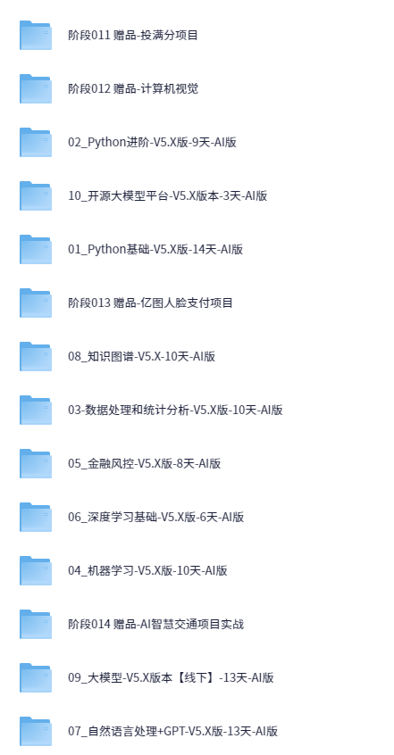 图片[2]-AI创作学习-提示词应用-短视频玩法黑马程序员《2025年Python+人工智能开发教程 V5.0 (AI版) 》-AI创作学习-提示词应用-短视频玩法野草AI资源学习网