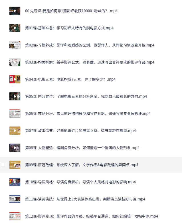 图片[3]-AI创作学习-提示词应用-短视频玩法AI公众号流量主影评赛道揭秘，附完整起号教程+影评写作技巧课-AI创作学习-提示词应用-短视频玩法野草AI资源学习网
