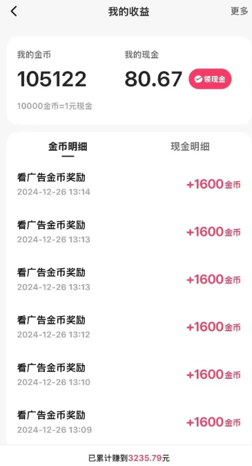图片[2]-AI创作学习-提示词应用-短视频玩法一天稳定收入20-30元，这4个方法，让你快速掌握快手极速版金币赚钱技巧（附详细教程）-AI创作学习-提示词应用-短视频玩法野草AI资源学习网