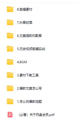 图片[2]-AI创作学习-提示词应用-短视频玩法抖音历史解说教程，两个月内涨粉55W，适合零基础入门-AI创作学习-提示词应用-短视频玩法野草AI资源学习网