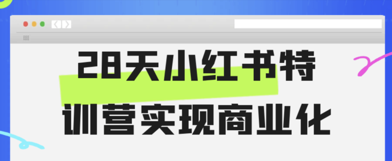 28天小红书特训营实现商业化-AI创作学习-提示词应用-短视频玩法野草AI资源学习网