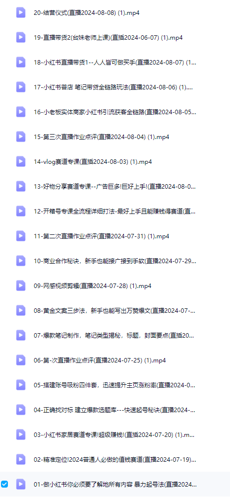 图片[2]-AI创作学习-提示词应用-短视频玩法小红书涨粉变现训练营：涵盖了从基础入门到进阶提升的各个阶段-AI创作学习-提示词应用-短视频玩法野草AI资源学习网