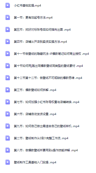图片[1]-AI创作学习-提示词应用-短视频玩法AI壁纸创业全攻略，爆款拆解+AI绘图+自动发货，零基础到变现完整教学+全套资料-AI创作学习-提示词应用-短视频玩法野草AI资源学习网