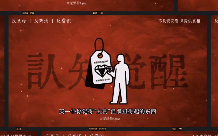 COZE工作流：一键生成【认知觉醒】短视频，保姆级教程+智能体搭建+项目实操-AI创作学习-提示词应用-短视频玩法野草AI资源学习网