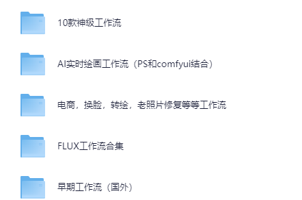 图片[2]-AI创作学习-提示词应用-短视频玩法ComfyUI 工作流合集：电商、换脸、转绘、老照片修复等-AI创作学习-提示词应用-短视频玩法野草AI资源学习网