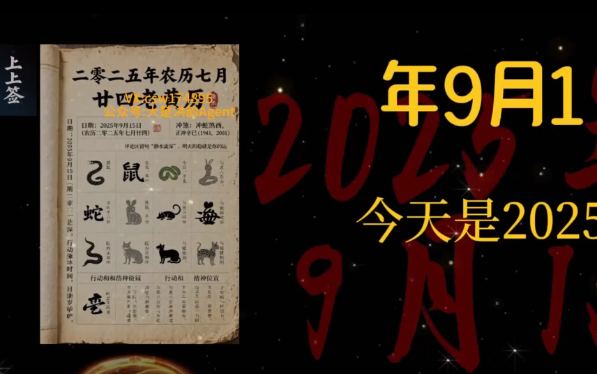 Coze工作流：一键生成【天机命理师】短视频，全流程保姆级教学+源码-AI创作学习-提示词应用-短视频玩法野草AI资源学习网
