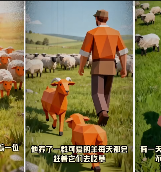 Coze工作流：一键生成“LowPoly3d_video“短视频，全流程保姆级教学-AI创作学习-提示词应用-短视频玩法野草AI资源学习网