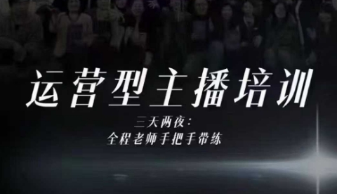 婉婉运营型主播培训线下课，主播四大能力，十小时线下录像+字幕-AI创作学习-提示词应用-短视频玩法野草AI资源学习网