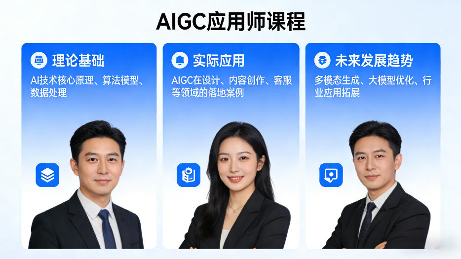 AIGC应用师课程：覆盖了AI技术的理论基础、实际应用、以及未来发展趋势-AI创作学习-提示词应用-短视频玩法野草AI资源学习网