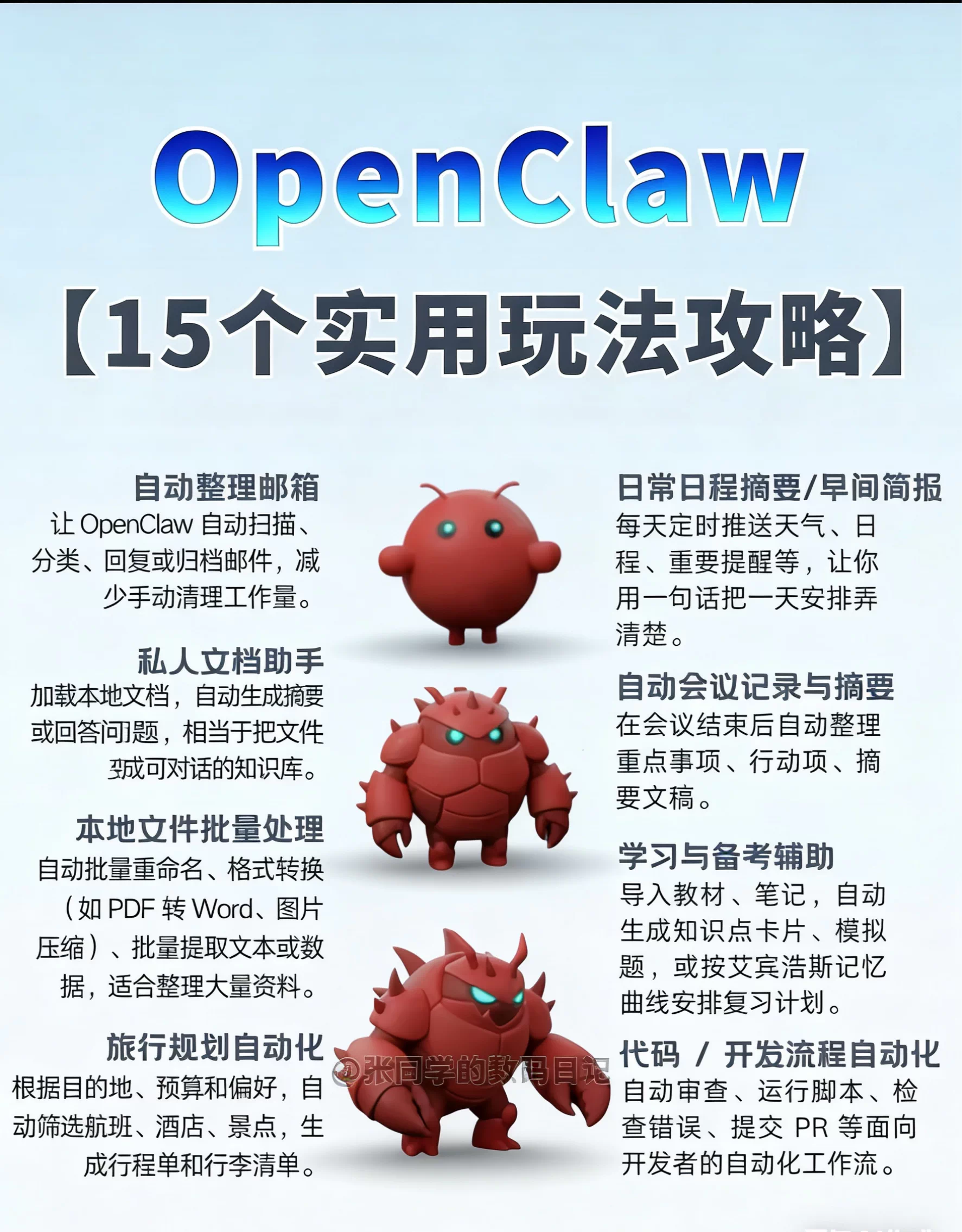 Openclaw/Clawdbot养龙虾零基础视频教程搭建课AI智能体本地部署-AI创作学习-提示词应用-短视频玩法野草AI资源学习网