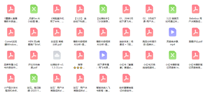 迪安：小红书企业实战私教营3月底线下课，AI+小红书最强教程-AI创作学习-提示词应用-短视频玩法野草AI资源学习网