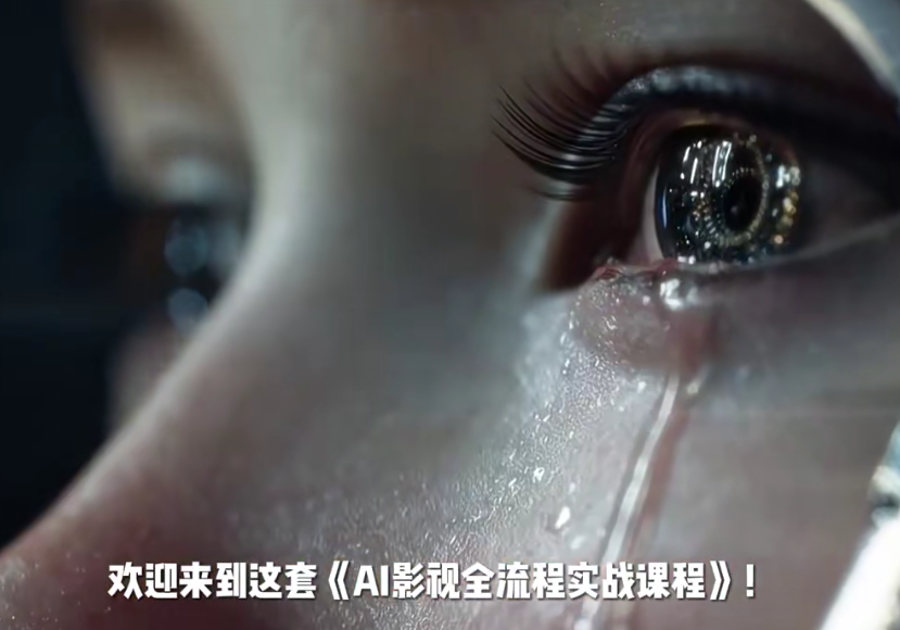 AIGC影视全流程实战课：从分镜生成到后期剪辑，从0到1完成影视制作全流程-AI创作学习-提示词应用-短视频玩法野草AI资源学习网