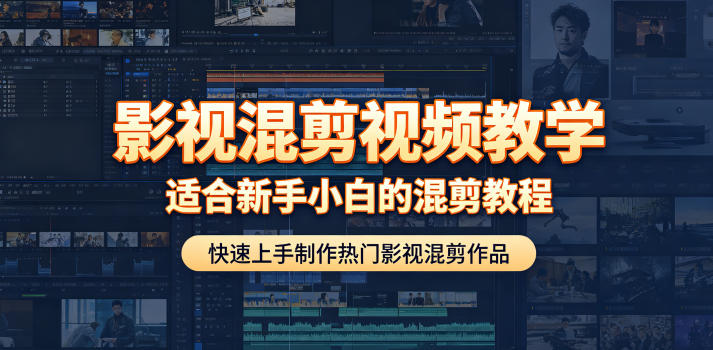 影视混剪教学：适合新手小白的混剪教程，快速上手制作热门影视混剪作品-AI创作学习-提示词应用-短视频玩法野草AI资源学习网