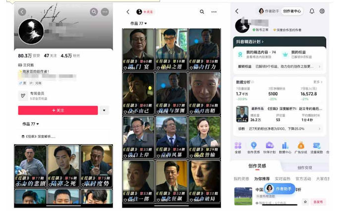 图片[2]-AI创作学习-提示词应用-短视频玩法抖音某大佬：【影视剧深度解读解说】教学，小白轻松冲精选签约独家，收益翻数倍，日入1k+-AI创作学习-提示词应用-短视频玩法野草AI资源学习网