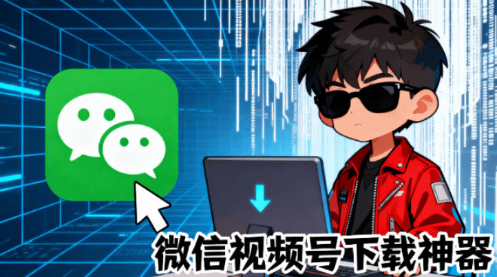 Github热门工具，视频号下载神器又来了！一键注入下载按钮，轻松下载-AI创作学习-提示词应用-短视频玩法野草AI资源学习网