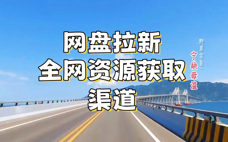 周一:网盘拉新/虚拟资源,全网资源获取渠道(飞书文档资料)-AI学习-副业网赚项目-自媒体运营-AI创作提示词-短视频玩法-AI技能提升野草AI资源学习网