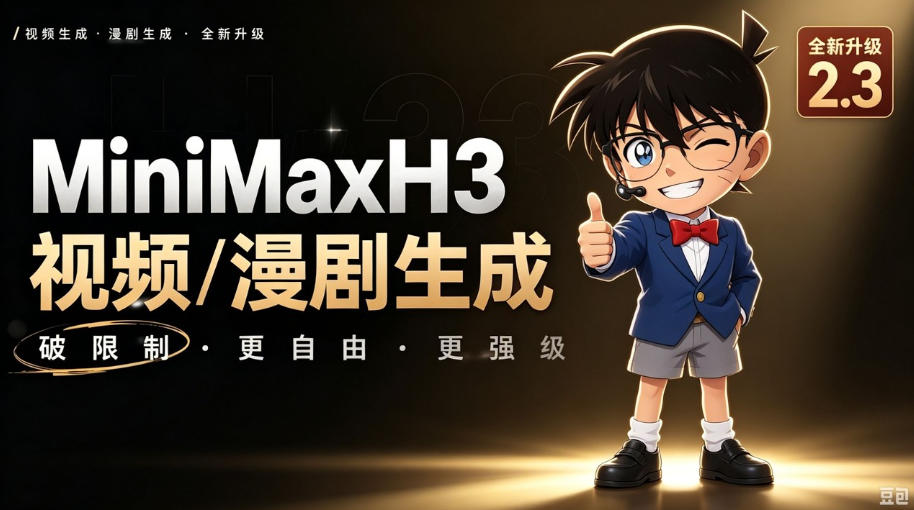 【MiniMaxH3一键懒人整合包】AI视频/漫剧生成工具,支持30_40_50显卡,ComfyUI整合包安装部署!最低8g显存也能跑!-AI学习-副业网赚项目-自媒体运营-AI创作提示词-短视频玩法-AI技能提升野草AI资源学习网