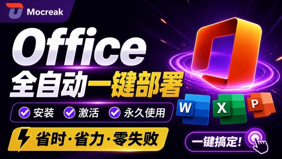Office全自动一键部署安装,最高支持2024版本,可自定义安装组件,内置激活工具,全免费使用-AI学习-副业网赚项目-自媒体运营-AI创作提示词-短视频玩法-AI技能提升野草AI资源学习网