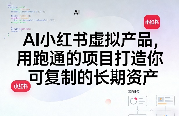 领航计划:AI小红书虚拟产品,用跑通的项目打造你可复制的长期资产(更新0902)-AI学习-副业网赚项目-自媒体运营-AI创作提示词-短视频玩法-AI技能提升野草AI资源学习网